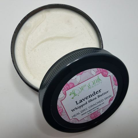 Lavender Whipped Shea Body Butter - Organik Beauty