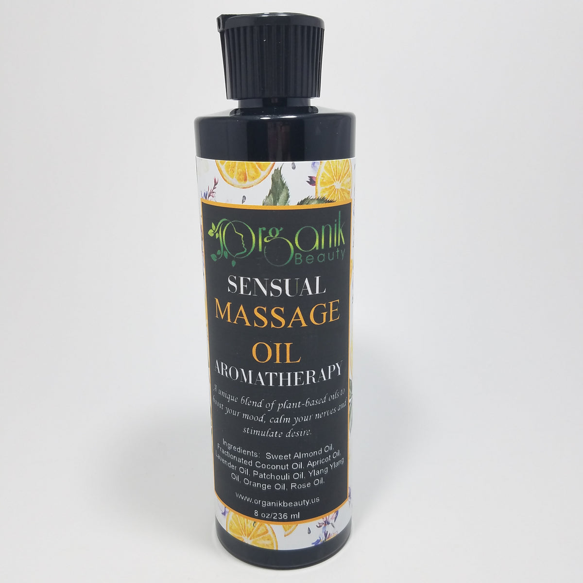 Sensual Massage Oil Infused with Sandalwood Essential Oil