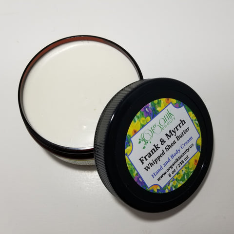 Frankincense and Myrrh Whipped Shea Body Butter - Organik Beauty