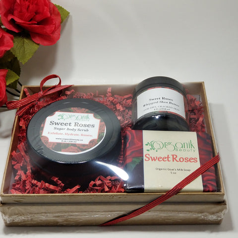 Sugar Body Scrub Gift Set - Organik Beauty