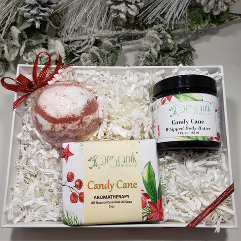 Candy Cane Gift Set - Organik Beauty