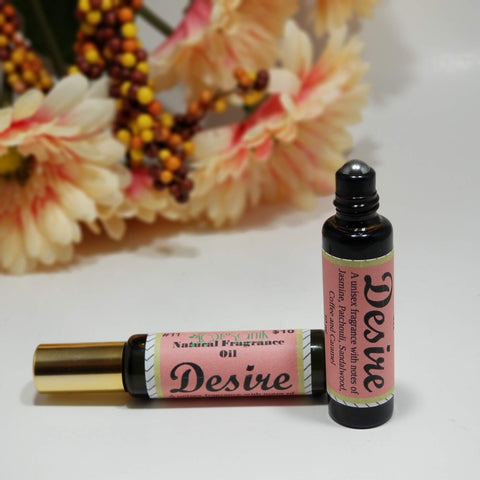 Desire Botanical Fragrance Roll-On Body Oil 10 ml - Organik Beauty