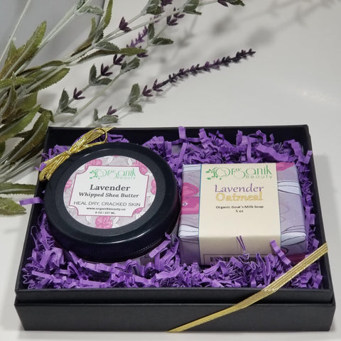 Lavender Body Essentials Gift Set Small - Organik Beauty