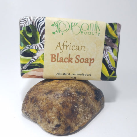 African Black Soap 5 oz - Organik Beauty