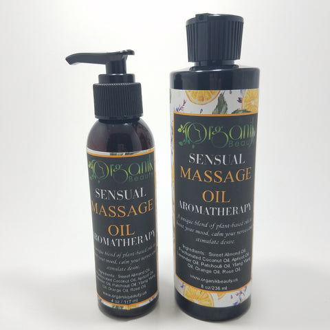 Sensual Massage Oil - Organik Beauty