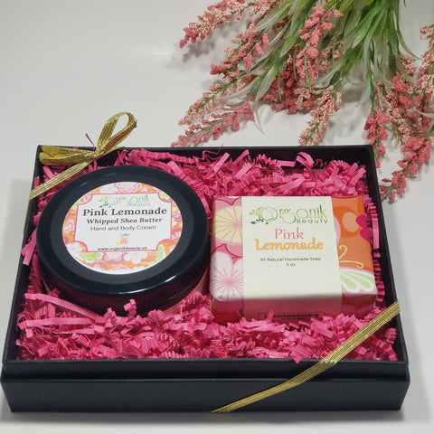 Pink Lemonade Body Essentials Gift Set Small - Organik Beauty