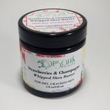 Strawberries and Champagne Whipped Shea Body Butter - Organik Beauty