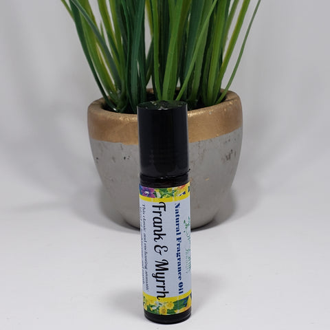 Frankincense and Myrrh Essential Oil Roll-On 10 ml - Organik Beauty