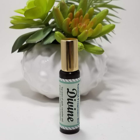 Divine Botanical Fragrance Roll-On Body Oil 10 ml - Organik Beauty