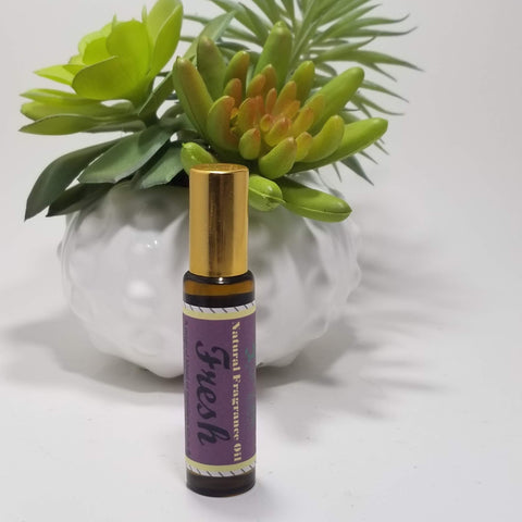 Fresh Botanical Fragrance Roll-On Body Oil 10 ml - Organik Beauty