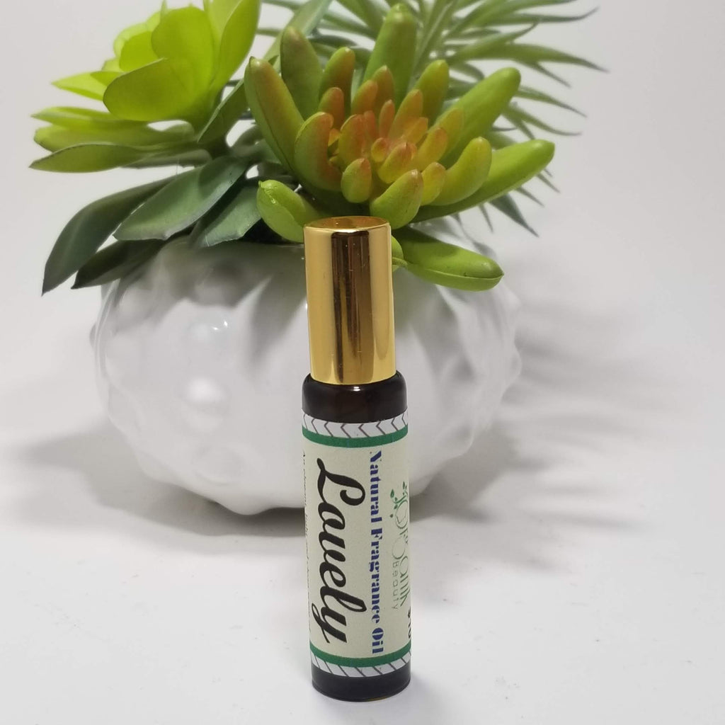 Lovely Botanical Fragrance Roll-On Body Oil 10 ml by Organik Beauty