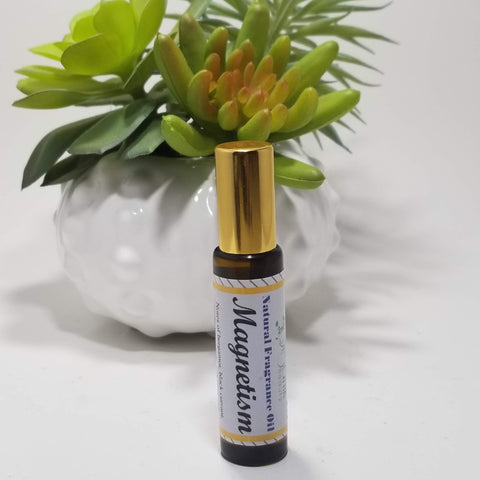 Magnetism Botanical Fragrance Roll-On Body Oil 10 ml - Organik Beauty