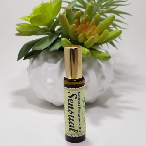 Sensual Botanical Fragrance Roll-On Body Oil 10 ml - Organik Beauty