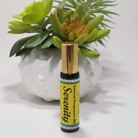 Serenity Botanical Fragrance Roll-On Body Oil 10 ml - Organik Beauty