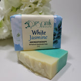White Jasmine Cold-Process Handmade Soap 5 oz - Organik Beauty